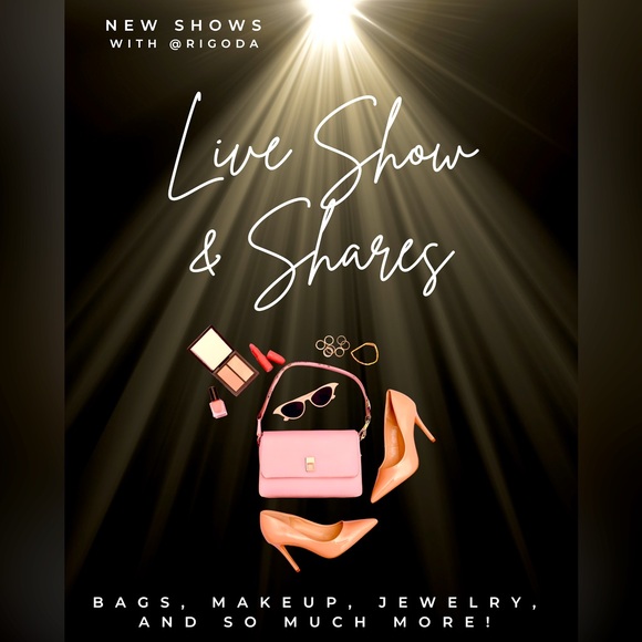 Handbags - Live Shows and Share - We are LIVE!!